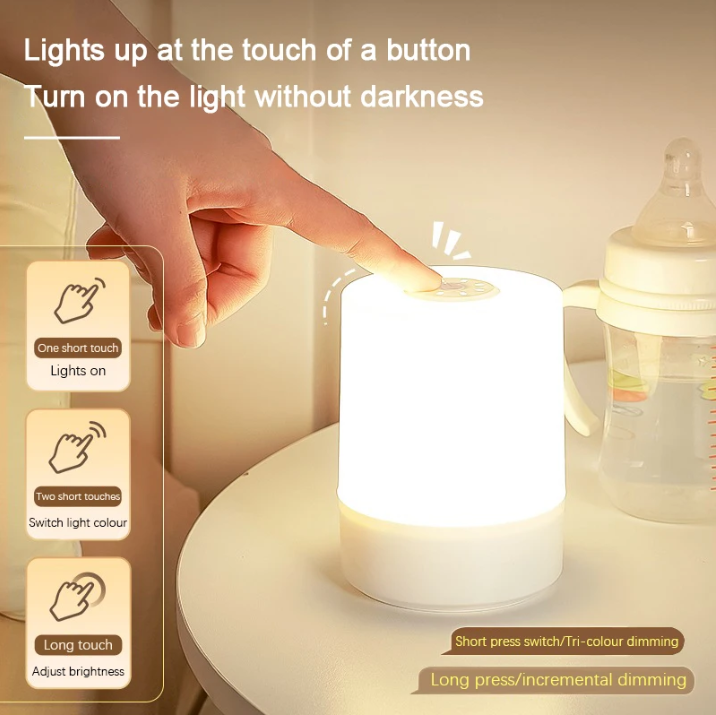 Dimmable LED Bedside Lamp