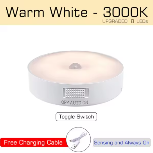 Motion Sensor Light USB Lamp